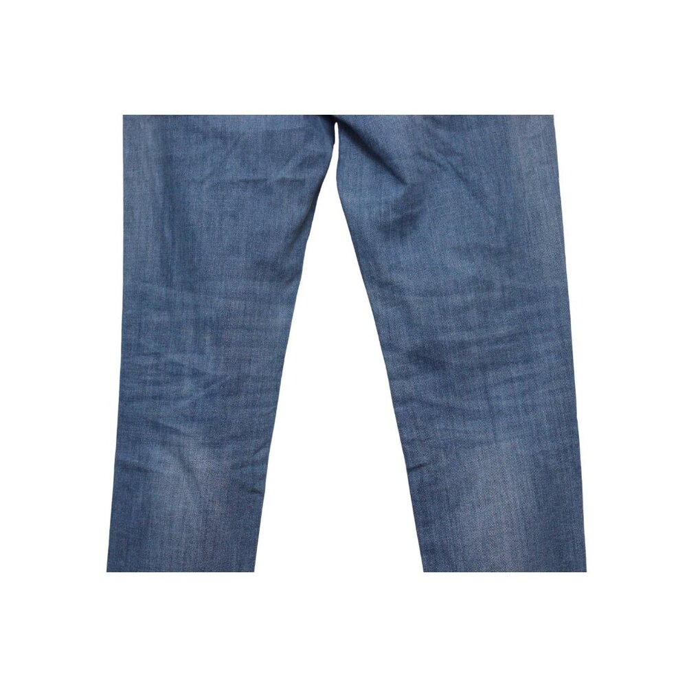 J Jill Jeans Size 12 Boyfriend Straight Leg Ankle Blue Stretch Denim Preppy - Picture 9 of 12